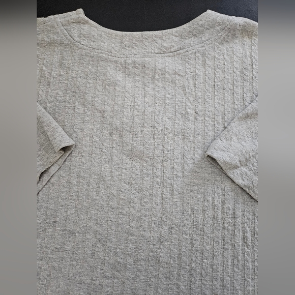 Vintage - MUDO Grey Heavy Cotton Oversize Top - NWOT - Size L - Picture 8 of 9